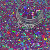 Diva Holographic Chunky Glitter - Purple Glitter Diva Holographic Chunky Glitter - Purple Glitter