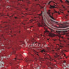 Red Dress Metallic Chunky Glitter - Red Glitter Red Dress Metallic Chunky Glitter - Red Glitter