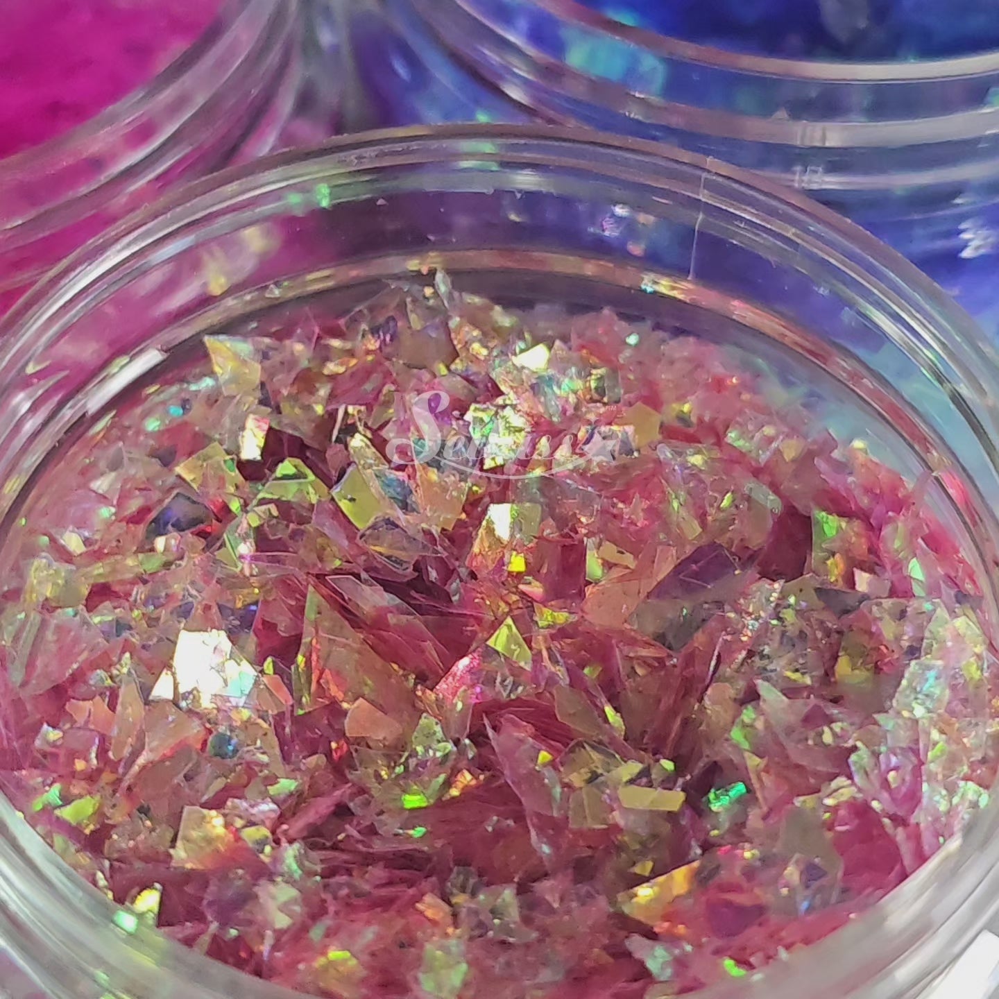 Flakes Glitter Bundle (Set of 3) - Purple, Pink and Gold Glitter Flakes Glitter Bundle (Set of 3) - Purple, Pink and Gold Glitter