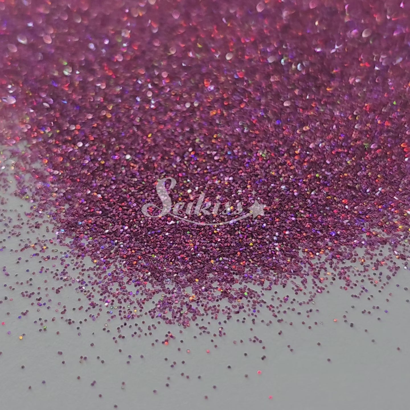 Seikiss® Fine Galaxy Holographic Fine Glitter - Pink Glitter Seikiss® Fine Galaxy Holographic Fine Glitter - Pink Glitter