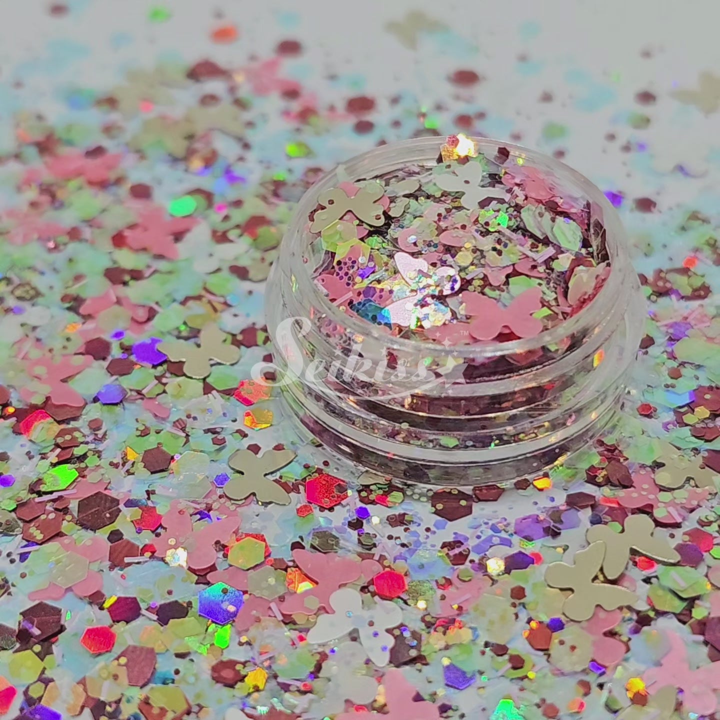 Mariposa Glitter Mix - Butterfly Shape Glitter Mariposa Glitter Mix - Butterfly Shape Glitter