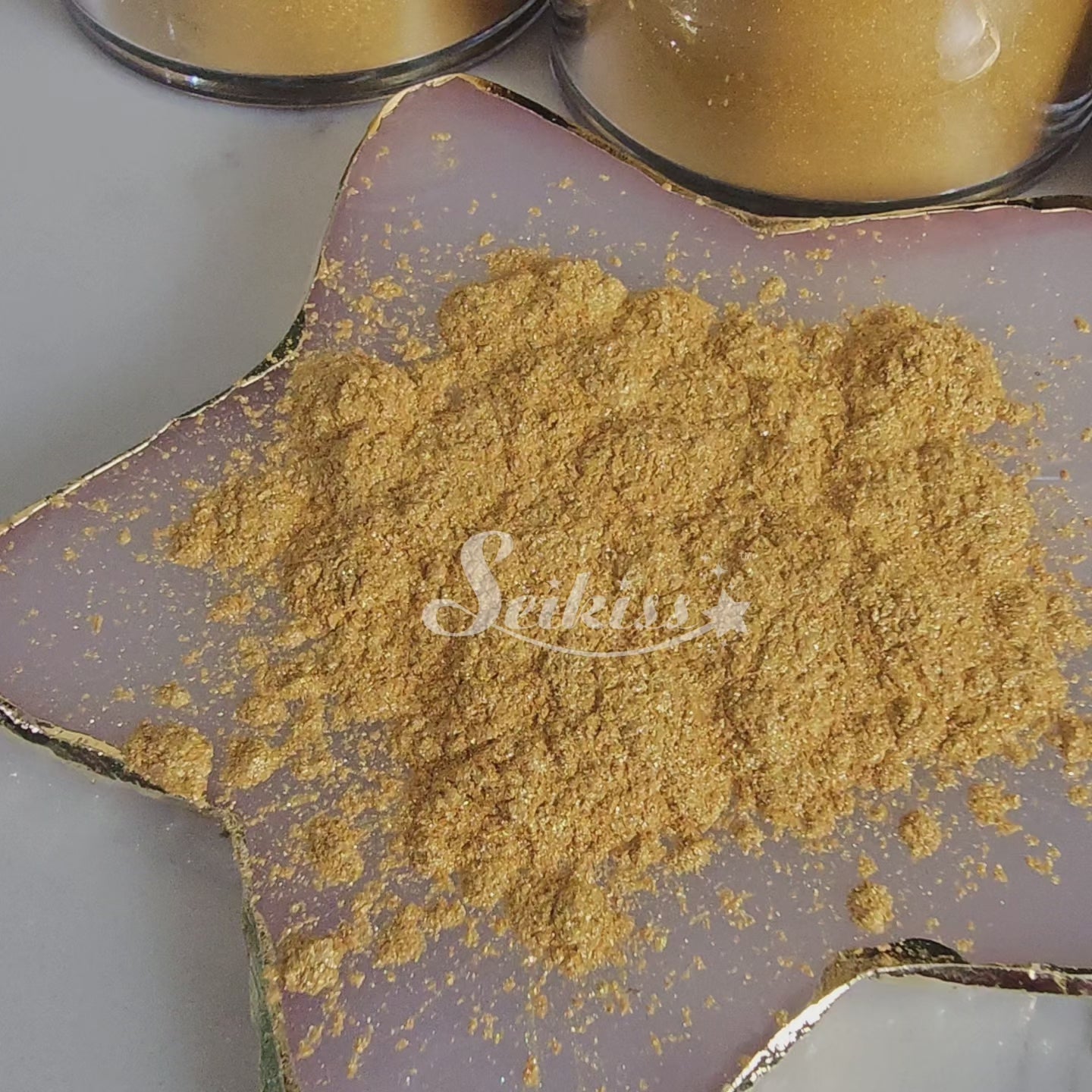 Gold Craft Mica Powder for Resin, Alcohol Ink, Epoxy, Wax Melts - Gold Mica Gold Craft Mica Powder for Resin, Alcohol Ink, Epoxy, Wax Melts - Gold Mica