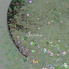 Moonlight Pink Chunky Glitter - White Glitter Moonlight Pink Chunky Glitter - White Glitter