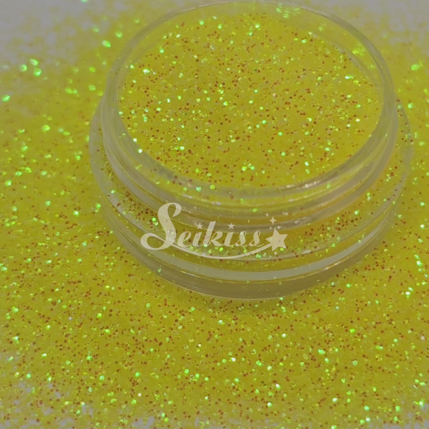 Lemonade Iridescent Fine Glitter - Yellow Glitter