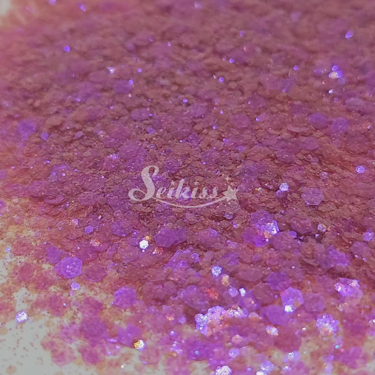 Mauve Iridescent Chunky Glitter - Purple Glitter Mauve Iridescent Chunky Glitter - Purple Glitter