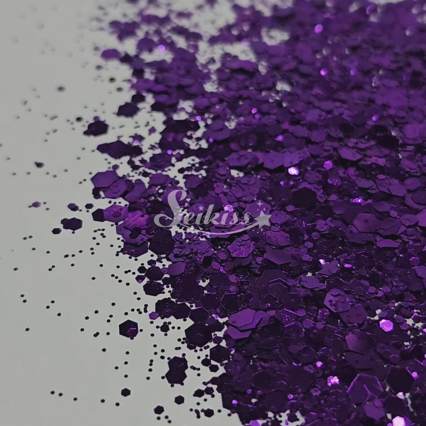 Purple Grape Metallic Chunky Glitter - Purple Glitter Purple Grape Metallic Chunky Glitter - Purple Glitter