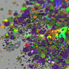 New Orleans Shape Glitter - Purple Glitter New Orleans Shape Glitter - Purple Glitter