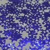 Blue Retro Stars Shape Glitter - Blue Glitter Blue Retro Stars Shape Glitter - Blue Glitter