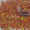 Fancy Ginger Holographic Chunky Glitter - Orange Glitter Fancy Ginger Holographic Chunky Glitter - Orange Glitter