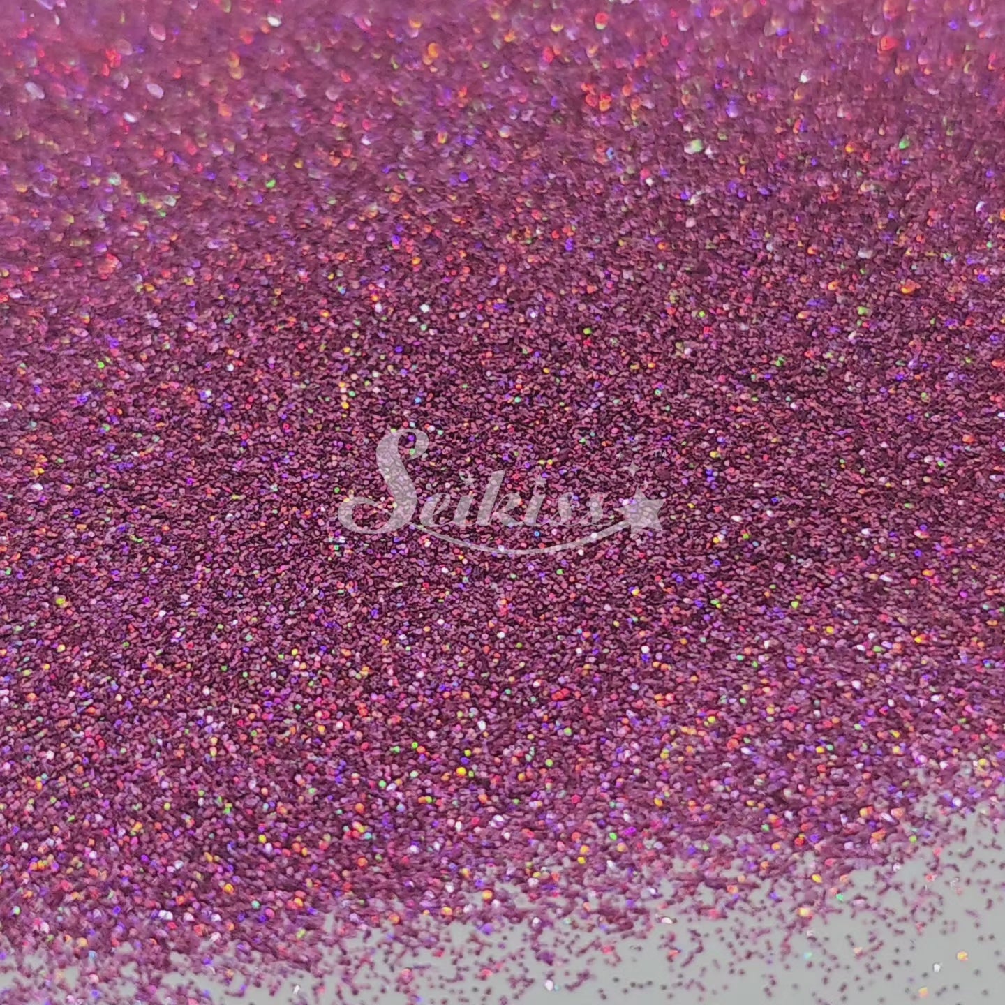 Seikiss® Fine Galaxy Holographic Fine Glitter - Pink Glitter Seikiss® Fine Galaxy Holographic Fine Glitter - Pink Glitter