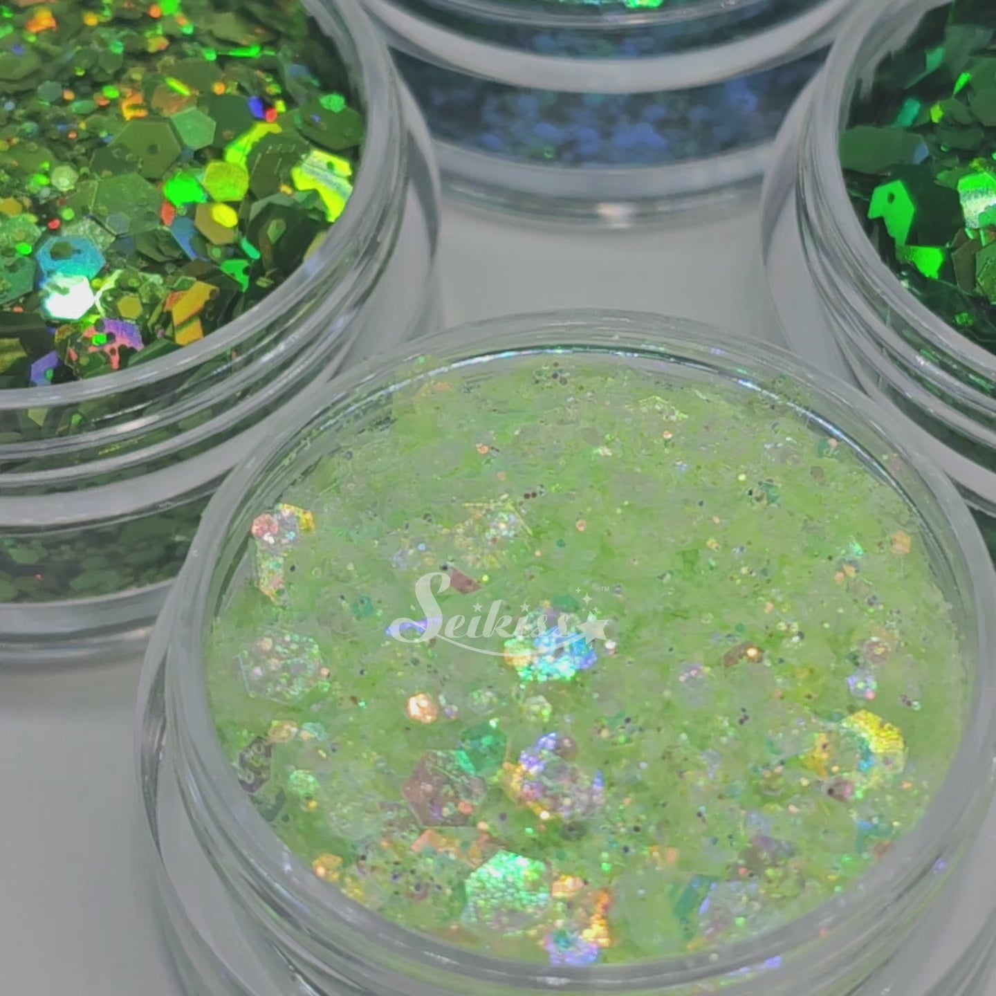 Green Glitter Bundle (Set of 4) - Green Glitter Green Glitter Bundle (Set of 4) - Green Glitter