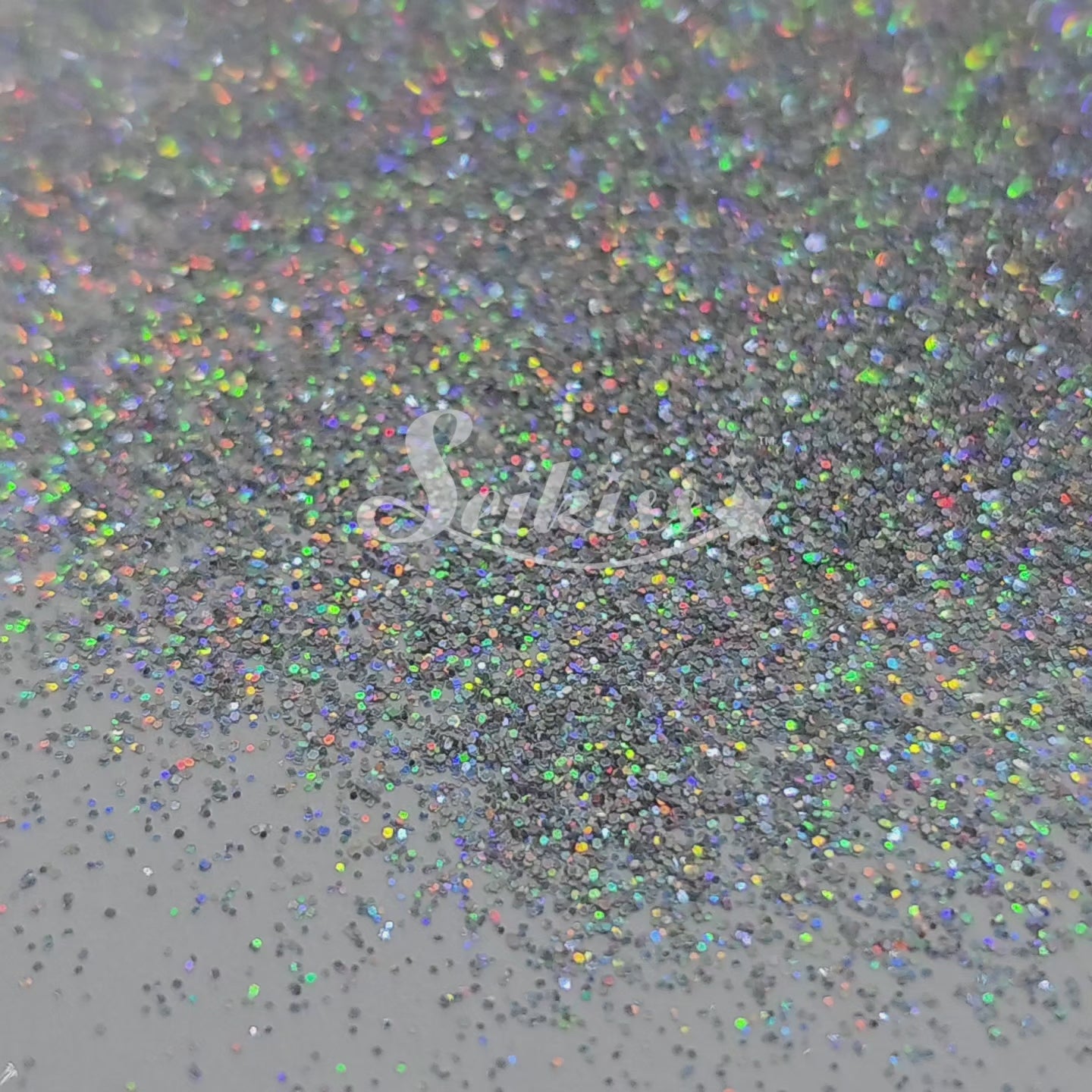 Stars Crossed Galaxy Holographic Fine Glitter - Silver Glitter Stars Crossed Galaxy Holographic Fine Glitter - Silver Glitter