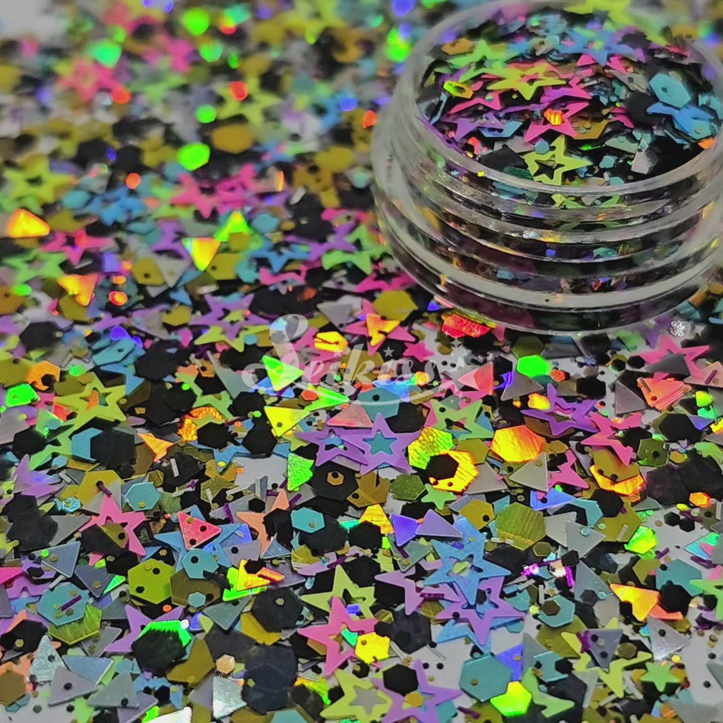 Blast from the Past Glitter Mix - Multicolor Glitter Blast from the Past Glitter Mix - Multicolor Glitter