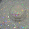 Snow Galaxy Holographic Chunky Glitter - White Glitter Snow Galaxy Holographic Chunky Glitter - White Glitter