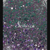 Velvet Chameleon Chunky Glitter - Purple Glitter / Turquoise Glitter Velvet Chameleon Chunky Glitter - Purple Glitter / Turquoise Glitter