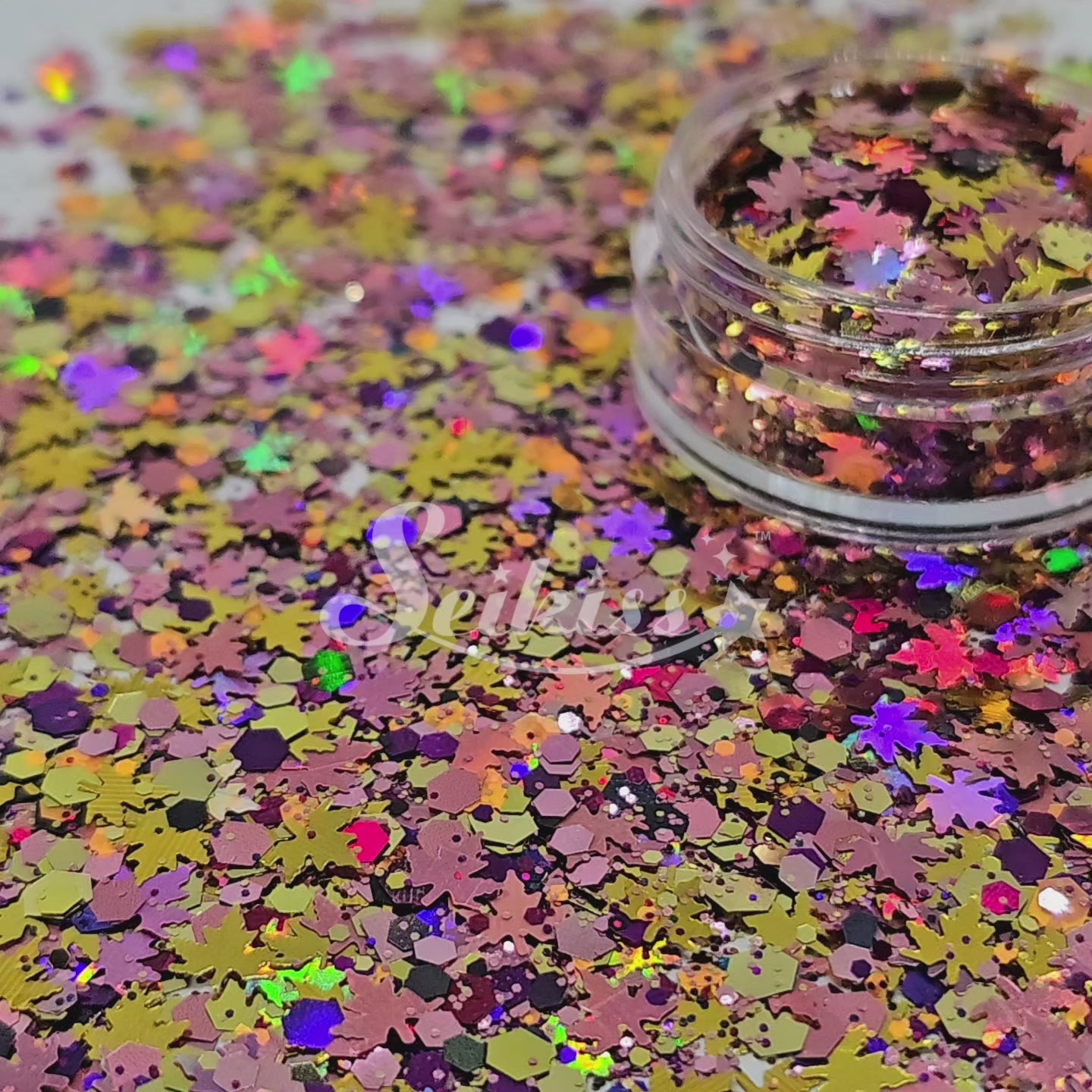 Pink Autumn - Multicolor Glitter Mix Pink Autumn - Multicolor Glitter Mix