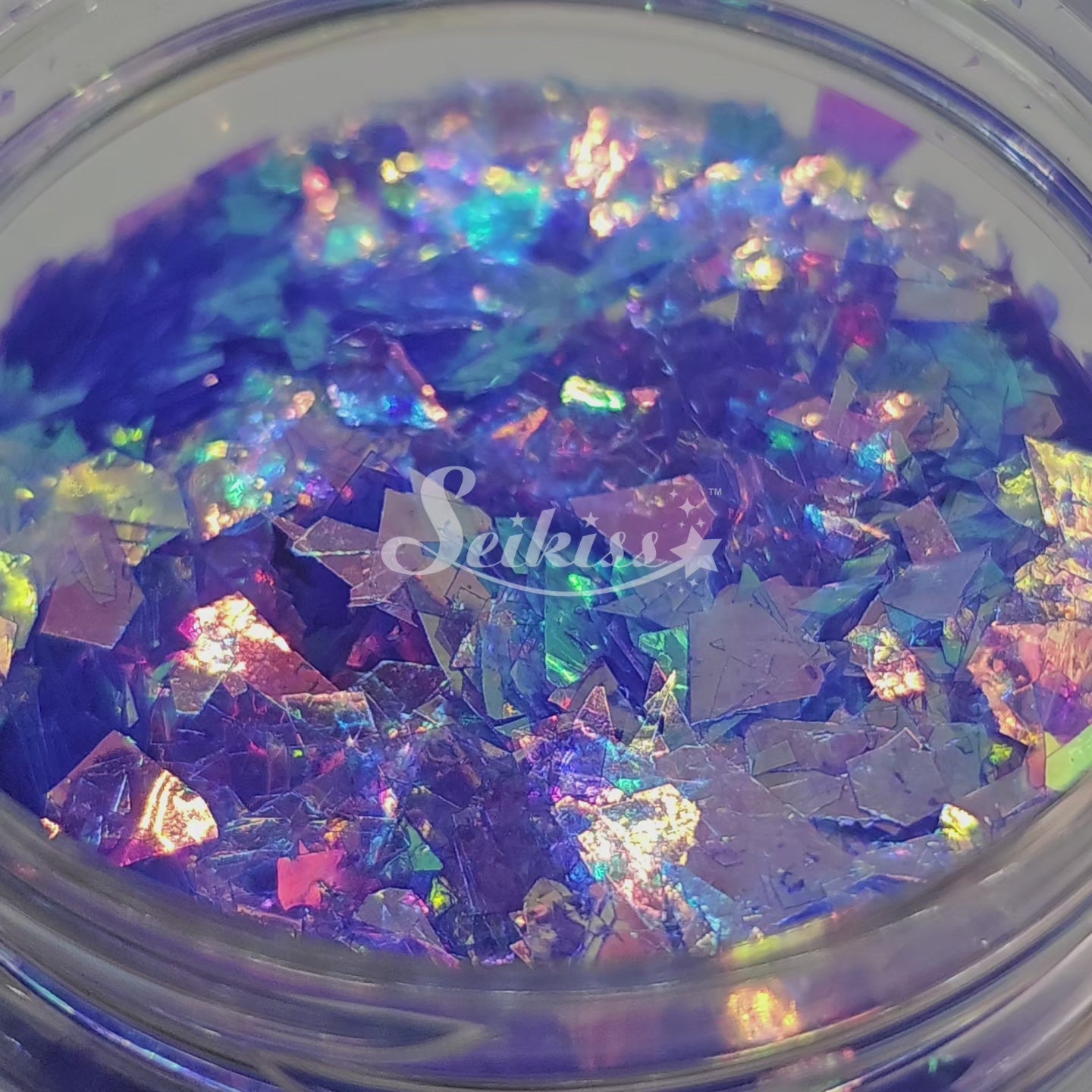 Mystic Flakes Glitter - Purple Glitter Mystic Flakes Glitter - Purple Glitter