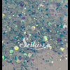 Blueberry Iridescent Chunky Glitter - Blue Glitter Blueberry Iridescent Chunky Glitter - Blue Glitter