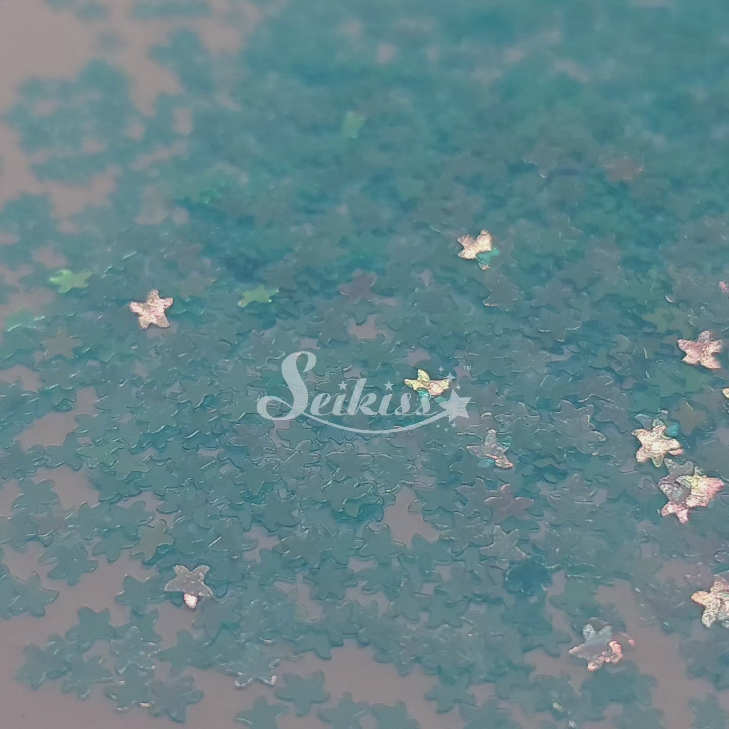 Azure Sea Stars Shape Glitter - Blue Glitter Azure Sea Stars Shape Glitter - Blue Glitter