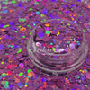 Nova Galaxy Holographic Chunky Glitter - Purple Glitter Nova Galaxy Holographic Chunky Glitter - Purple Glitter