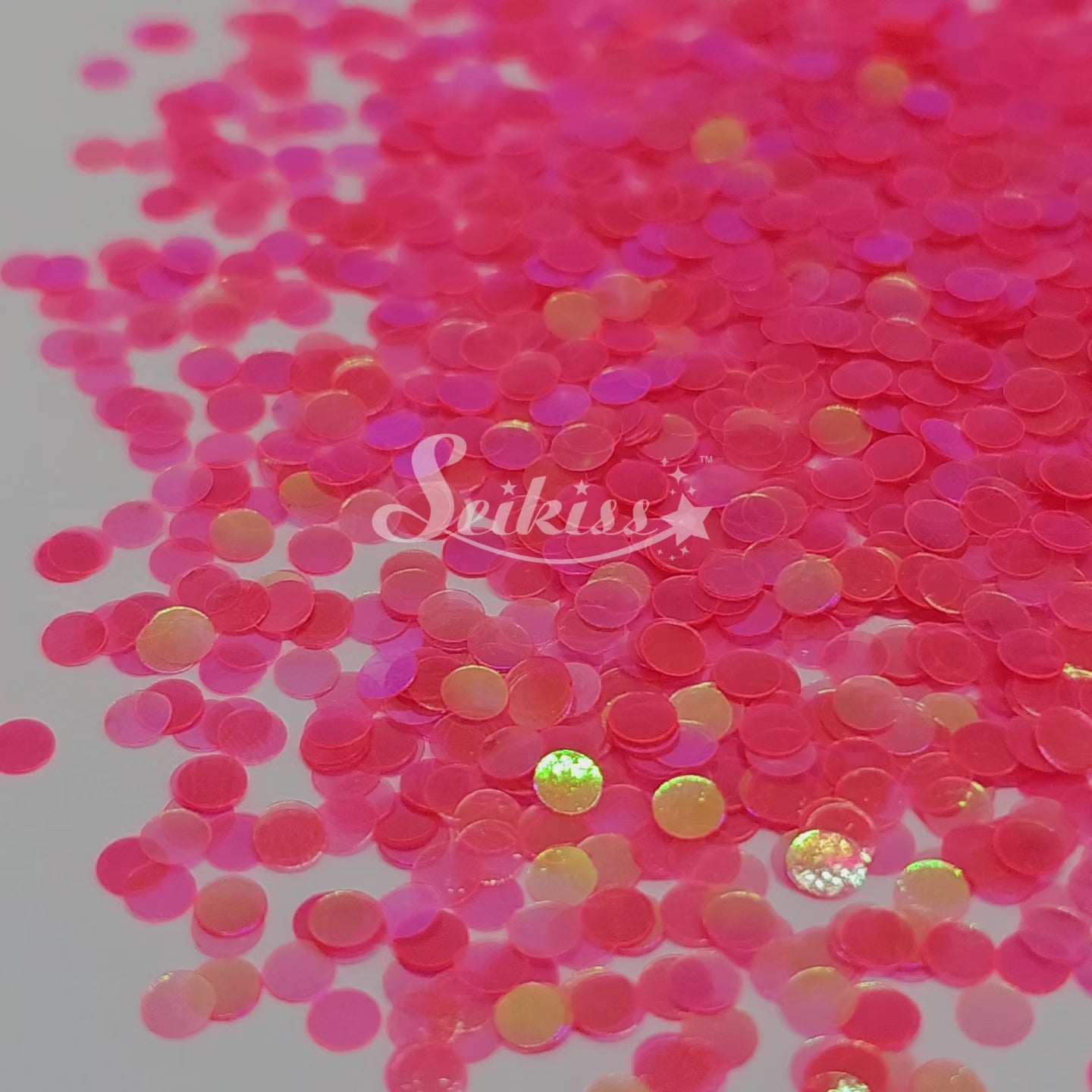Orange Caviar Dot Shape Glitter - Orange Glitter Orange Caviar Dot Shape Glitter - Orange Glitter
