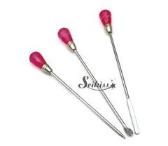 Glitter Stirring Rod Tools (Set of 3) for Resin, Nails, Mica, Craft and More Glitter Stirring Rod Tools (Set of 3) for Resin, Nails, Mica, Craft and More