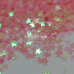 Coral Sea Stars Shape Glitter - Pink Glitter Coral Sea Stars Shape Glitter - Pink Glitter