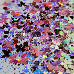 Mariposa Glitter Mix - Butterfly Shape Glitter Mariposa Glitter Mix - Butterfly Shape Glitter