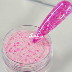 Fancy Fuchsia Nail Acrylic Powder with Glitter - Acrylic Powder Fancy Fuchsia Nail Acrylic Powder with Glitter - Acrylic Powder