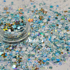Starry Sky Chunky Glitter - Multicolor Glitter Starry Sky Chunky Glitter - Multicolor Glitter