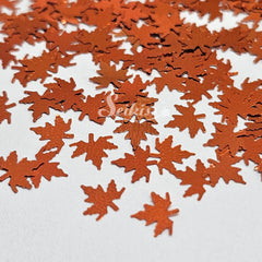 Copper Autumn Leaf Shape Glitter - Brown Glitter Copper Autumn Leaf Shape Glitter - Brown Glitter