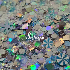 Blizzard Chunky Glitter - Multicolor Glitter Blizzard Chunky Glitter - Multicolor Glitter