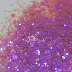 Mauve Iridescent Chunky Glitter - Purple Glitter Mauve Iridescent Chunky Glitter - Purple Glitter