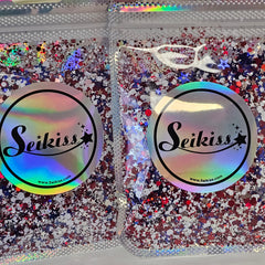 Freedom Holographic Chunky Glitter - Multicolor Glitter Freedom Holographic Chunky Glitter - Multicolor Glitter