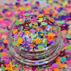 Fiesta Glitter Mix - Multicolor Shape Glitter Fiesta Glitter Mix - Multicolor Shape Glitter