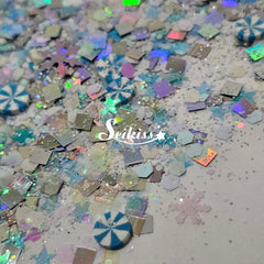 Blizzard Chunky Glitter - Multicolor Glitter Blizzard Chunky Glitter - Multicolor Glitter