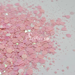 Blush Metallic Chunky Glitter - Pink Glitter Blush Metallic Chunky Glitter - Pink Glitter