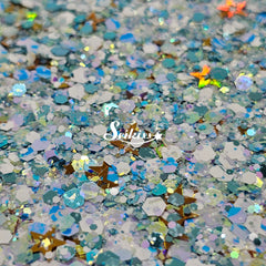 Starry Sky Chunky Glitter - Multicolor Glitter Starry Sky Chunky Glitter - Multicolor Glitter