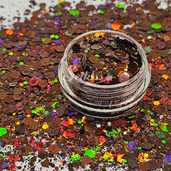 Chocolat Holographic Chunky Glitter - Brown Glitter Chocolat Holographic Chunky Glitter - Brown Glitter