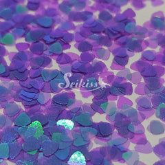 Purple Seashells Shape Glitter - Purple Glitter Purple Seashells Shape Glitter - Purple Glitter