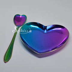 Heart Tray and Spoon Set for Craft Heart Tray and Spoon Set for Craft