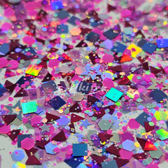 1982 Retro Glitter Mix - Multicolor Shape Glitter 1982 Retro Glitter Mix - Multicolor Shape Glitter