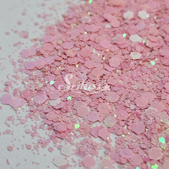 Blush Metallic Chunky Glitter - Pink Glitter Blush Metallic Chunky Glitter - Pink Glitter