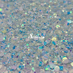 Blueberry Iridescent Chunky Glitter - Blue Glitter Blueberry Iridescent Chunky Glitter - Blue Glitter