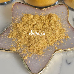 Gold Craft Mica Powder for Resin, Alcohol Ink, Epoxy, Wax Melts - Gold Mica Gold Craft Mica Powder for Resin, Alcohol Ink, Epoxy, Wax Melts - Gold Mica