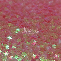 Coral Sea Stars Shape Glitter - Pink Glitter Coral Sea Stars Shape Glitter - Pink Glitter