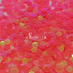 Orange Caviar Dot Shape Glitter - Orange Glitter Orange Caviar Dot Shape Glitter - Orange Glitter