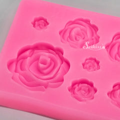 Roses Silicone Mold Roses Silicone Mold