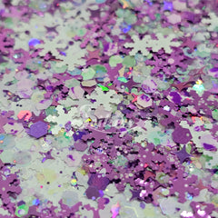 Purple Holiday Chunky Glitter - Purple Glitter Purple Holiday Chunky Glitter - Purple Glitter