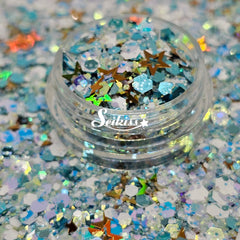 Starry Sky Chunky Glitter - Multicolor Glitter Starry Sky Chunky Glitter - Multicolor Glitter